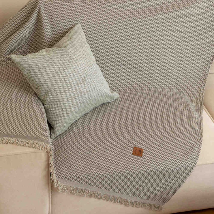 Ριχτάρια για Πολυθρόνα (180x180) Σενίλ Borea Sicily Βεραμάν