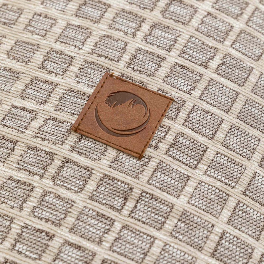 Ριχτάρια για Διθέσιο (180x250) Σενίλ Borea Solana Εκρού