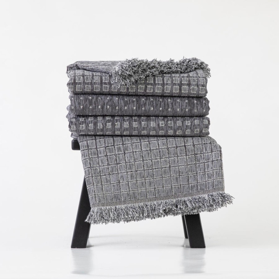 Ριχτάρια για Διθέσιο (180x250) Σενίλ Borea Solana Γκρι