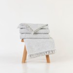 Ριχτάρια για Διθέσιο Καναπέ (180x250) Βαμβακερό Borea Yaiza Γκρι