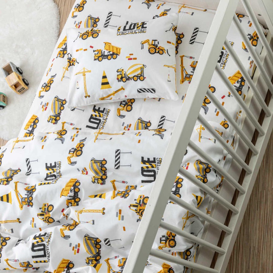 Σετ Σεντόνια Βρεφικά Μπεμπέ (120x160) Borea Construction