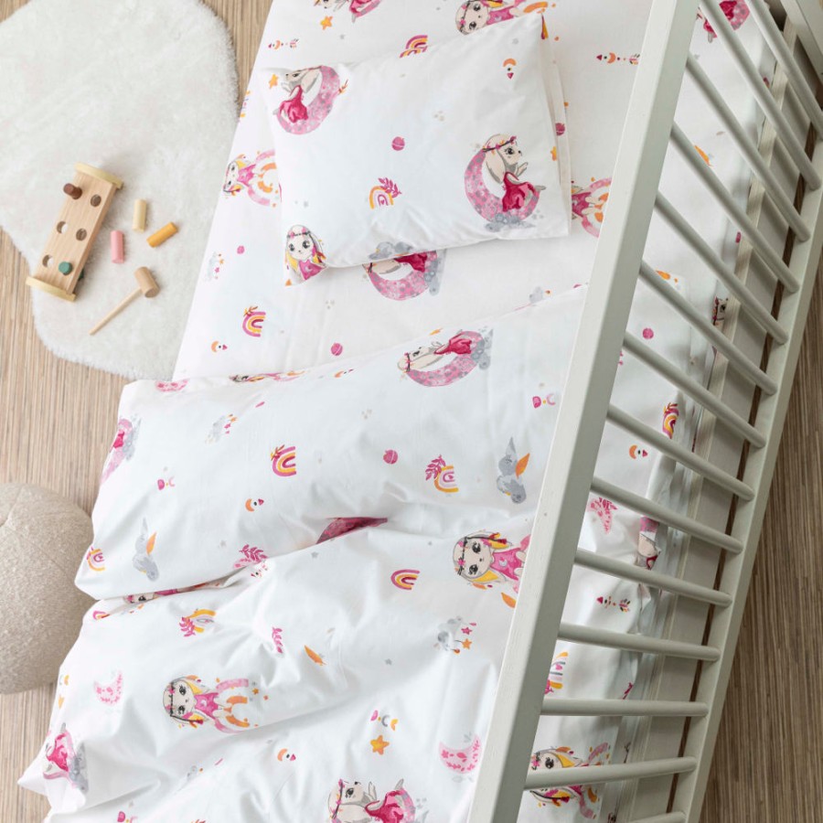 Σετ Σεντόνια Βρεφικά Μπεμπέ (120x160) Borea Dreamer