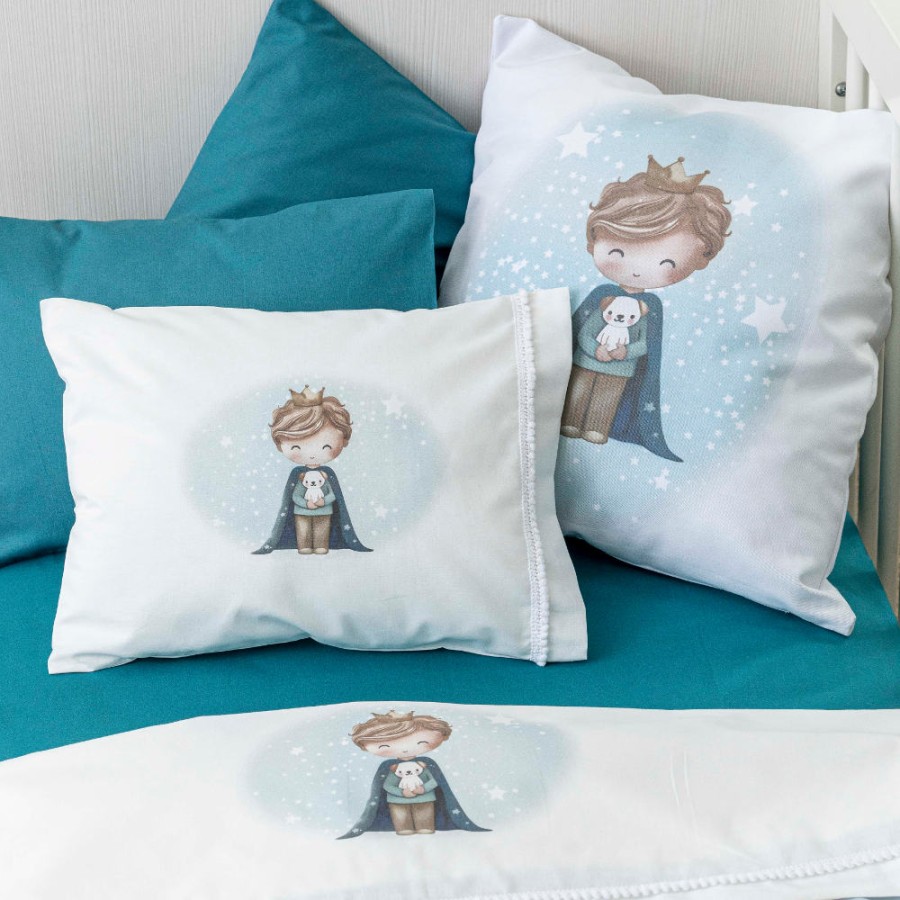 Σετ Σεντόνια Βρεφικά Μπεμπέ (120x160) Βαμβακερά Borea Little King