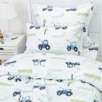 Παπλωματοθήκη Μονή (160x240) Βαμβακερή Παιδική Borea Trucky