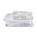 Σετ Σεντόνια Υπέρδιπλα (240x260) Βαμβακερά Μερσεριζέ Borea Smart Line Beatrice Λιλά