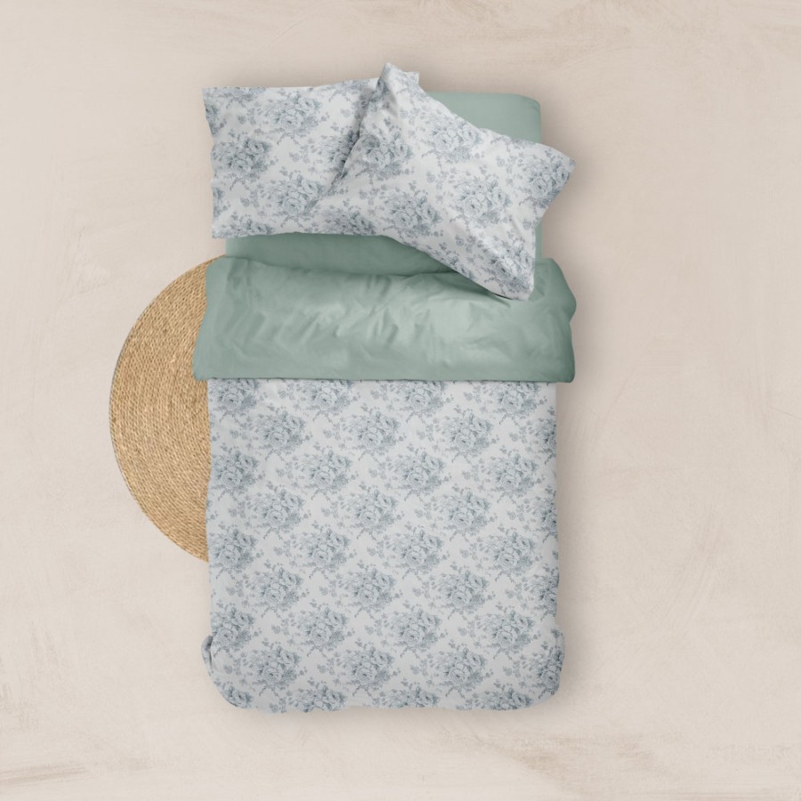 Σετ Σεντόνια Υπέρδιπλα (240x260) Βαμβακερά Μερσεριζέ Borea Smart Line Beatrice Βεραμάν