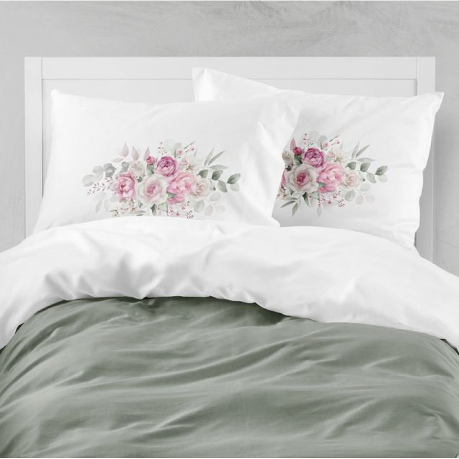 Μαξιλαροθήκες Ζεύγος (50x70) Βαμβακερές Borea Agnes