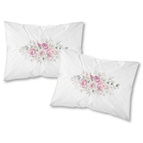 Μαξιλαροθήκες Ζεύγος (50x70) Βαμβακερές Borea Agnes