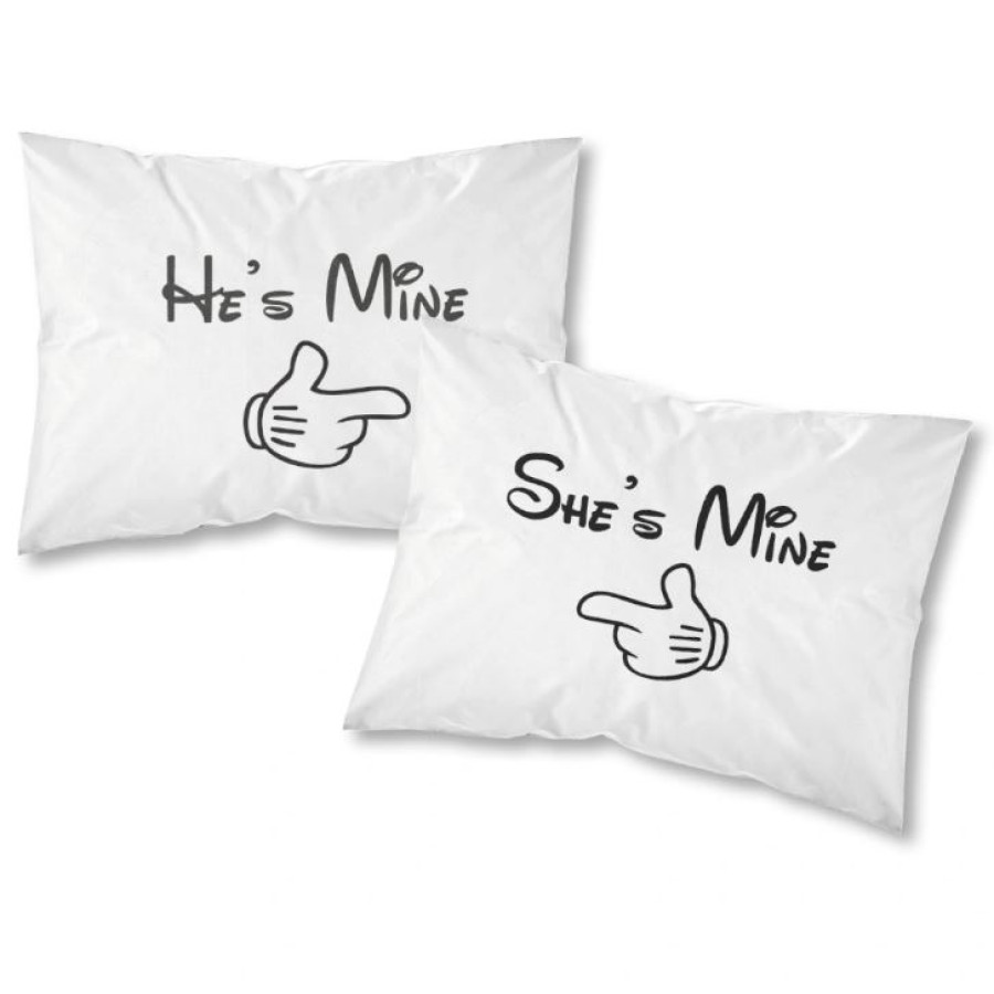 Μαξιλαροθήκες Ζεύγος (50x70) Βαμβακερές Borea Mine