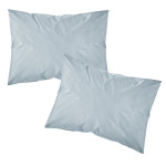 Μαξιλαροθήκες Zεύγος (50x70) Βαμβακερές Borea Solid Σιέλ