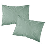 Μαξιλαροθήκες Zεύγος (50x70) Βαμβακερές Borea Solid Βεραμάν