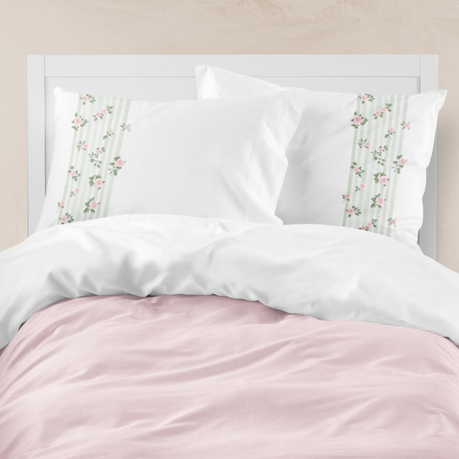 Μαξιλαροθήκες Ζεύγος (50x70) Βαμβακερές Borea Wildrose