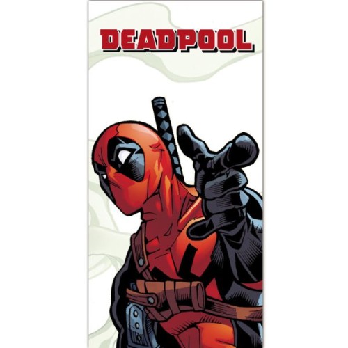 Παιδική Πετσέτα Θαλάσσης (70x140) Disney Microfiber Borea Deadpool