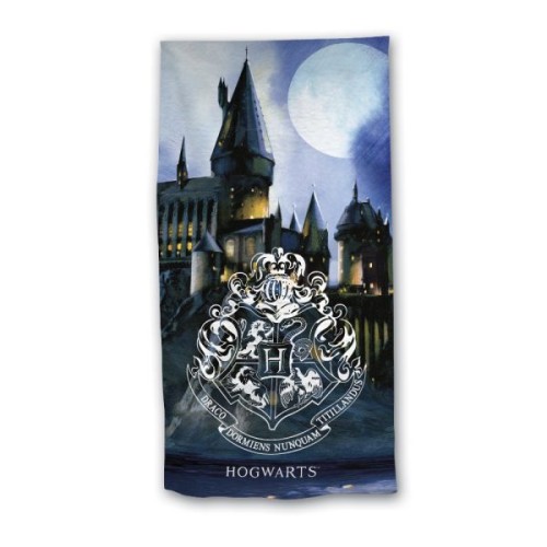 Παιδική Πετσέτα Θαλάσσης (70x140) Microfiber Borea Hogwarts