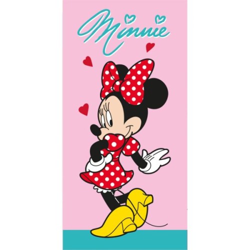 Παιδική Πετσέτα Θαλάσσης (70x140) Disney Microfiber Borea Minnie Love