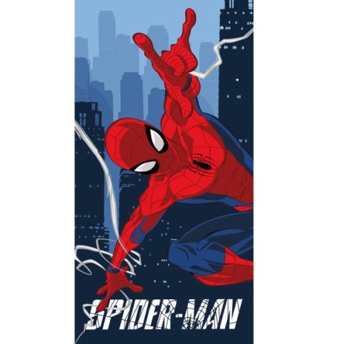 Παιδική Πετσέτα Θαλάσσης (70x140) Disney Microfiber Borea Spiderweb
