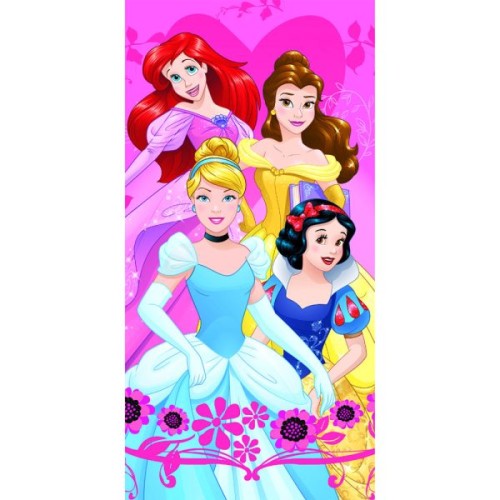 Παιδική Πετσέτα Θαλάσσης (70x140) Βαμβακερή Disney Borea Princess