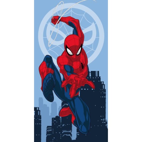 Παιδική Πετσέτα Θαλάσσης (70x140) Βαμβακερή Marvel Borea Spiderman