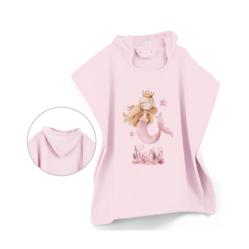 Πόντσο Παιδικό (60x60) Με Κουκούλα Borea Reef