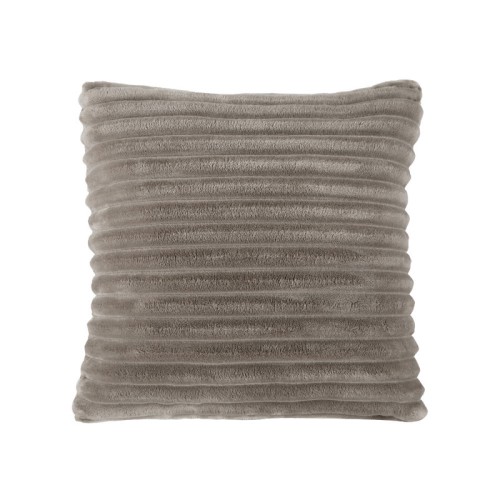 Μαξιλαροθήκη Διακοσμητική (45x45) Ζακάρ Flannel Borea Adeline Μπεζ