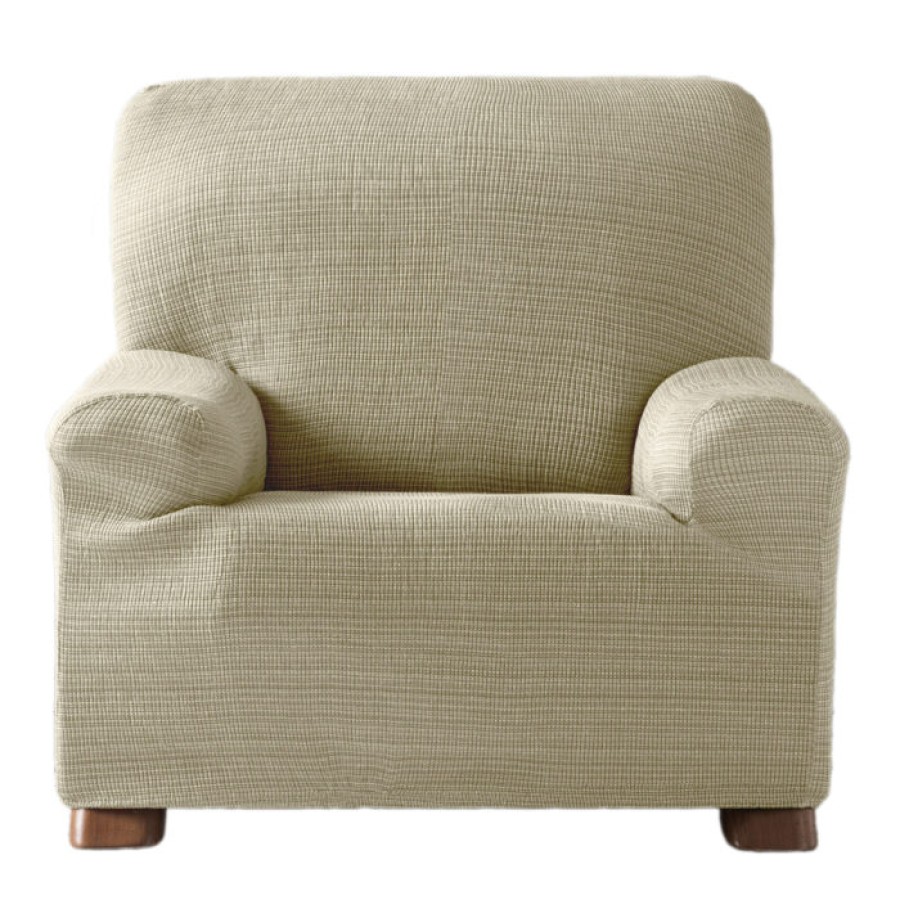 Κάλυμμα για Πολυθρόνα Μονής Ελαστικότητας Newhome Aquiles 00 natural