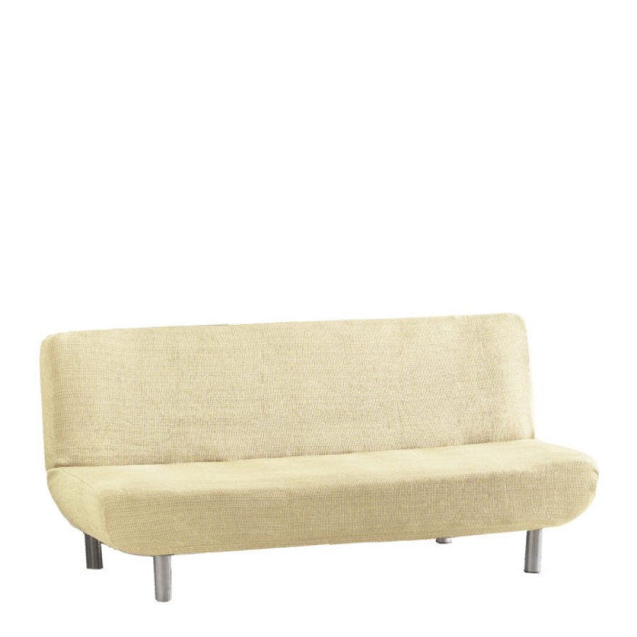 Κάλυμμα για Καναπέ-κρεβάτι Μονής Ελαστικότητας Newhome Aquiles 00 natural