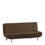 Κάλυμμα για Καναπέ-κρεβάτι Μονής Ελαστικότητας Newhome Aquiles 07 καφέ