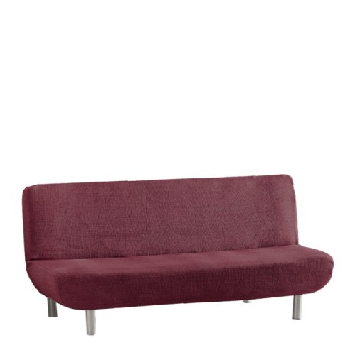 Κάλυμμα για Καναπέ-κρεβάτι Μονής Ελαστικότητας Newhome Aquiles 08 κόκκινο