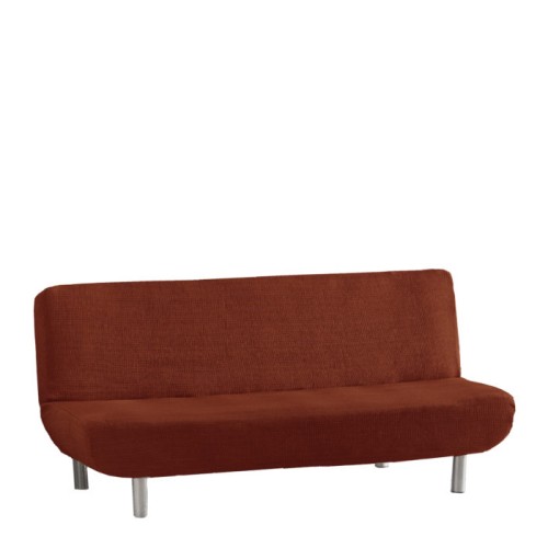 Κάλυμμα για Καναπέ-κρεβάτι Μονής Ελαστικότητας Newhome Aquiles 09 κεραμιδί