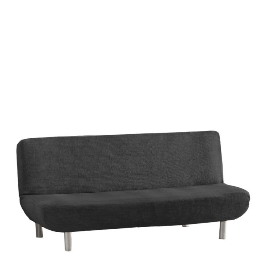 Κάλυμμα για Καναπέ-κρεβάτι Μονής Ελαστικότητας Newhome Aquiles 16 σκούρο γκρι