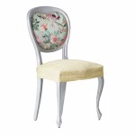 Kάλυμμα για κάθισμα καρέκλας (σετ 2 τεμάχια) Μονής Ελαστικότητας Newhome Aquiles 00 natural