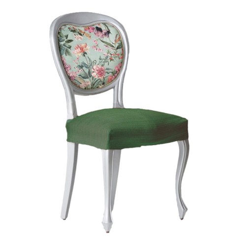 Kάλυμμα για κάθισμα καρέκλας (σετ 2 τεμάχια) Μονής Ελαστικότητας Newhome Aquiles 04 πράσινο