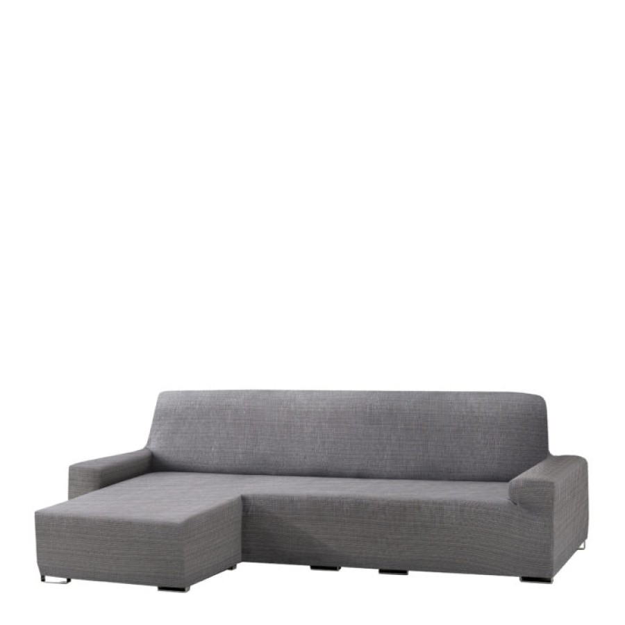 Κάλυμμα γωνιακού καναπέ (250-310)αριστερό ανάκλιντρο /κοντό μπράτσο Newhome Aquiles 06 γκρι