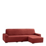 Κάλυμμα γωνιακού καναπέ (250-310)με δεξί ανάκλιντρο και κοντό μπράτσο Newhome Aquiles 08 κόκκινο