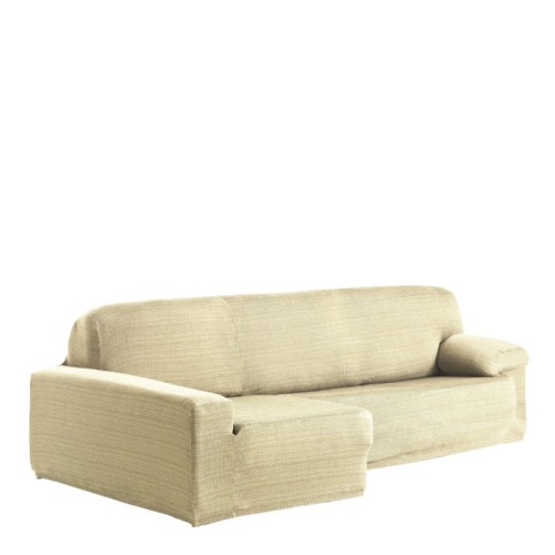Κάλυμμα γωνιακού καναπέ (250-310)με αριστερό ανάκλιντρο και μακρύ μπράτσο Newhome Aquiles 00 natural