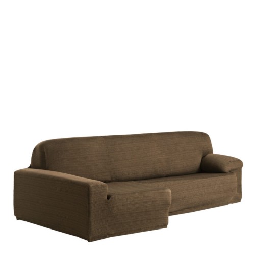 Κάλυμμα γωνιακού καναπέ (250-310) αριστερό ανάκλιντρο και μακρύ μπράτσο Newhome Aquiles 07 καφέ