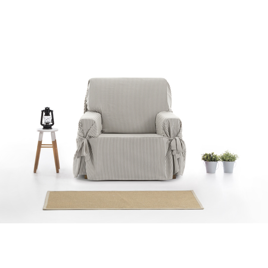 Κάλυμμα για Πολυθρόνα Universal με δεσίματα Newhome Calma 11 μπεζ