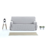 Κάλυμμα για Τριθέσιο Καναπέ Universal με δεσίματα Newhome Calma 06 γκρι