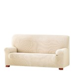 Κάλυμμα για Διθέσιο καναπέ Διπλής Ελαστικότητας Newhome Cora 00 εκρού