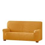 Κάλυμμα για Διθέσιο καναπέ Διπλής Ελαστικότητας Newhome Cora 05 κίτρινο