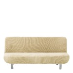 Κάλυμμα για Καναπέ-κρεβάτι Διπλής Ελαστικότητας Newhome Cora 01 Μπεζ