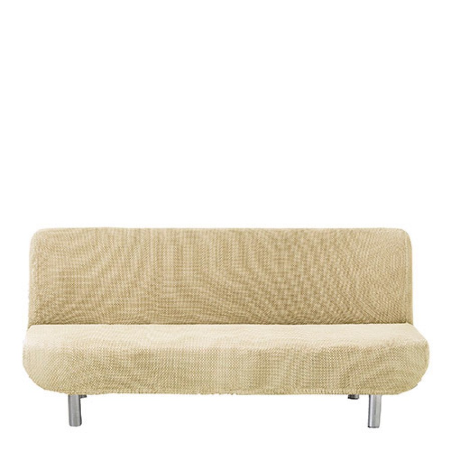 Κάλυμμα για Καναπέ-κρεβάτι Διπλής Ελαστικότητας Newhome Cora 01 Μπεζ