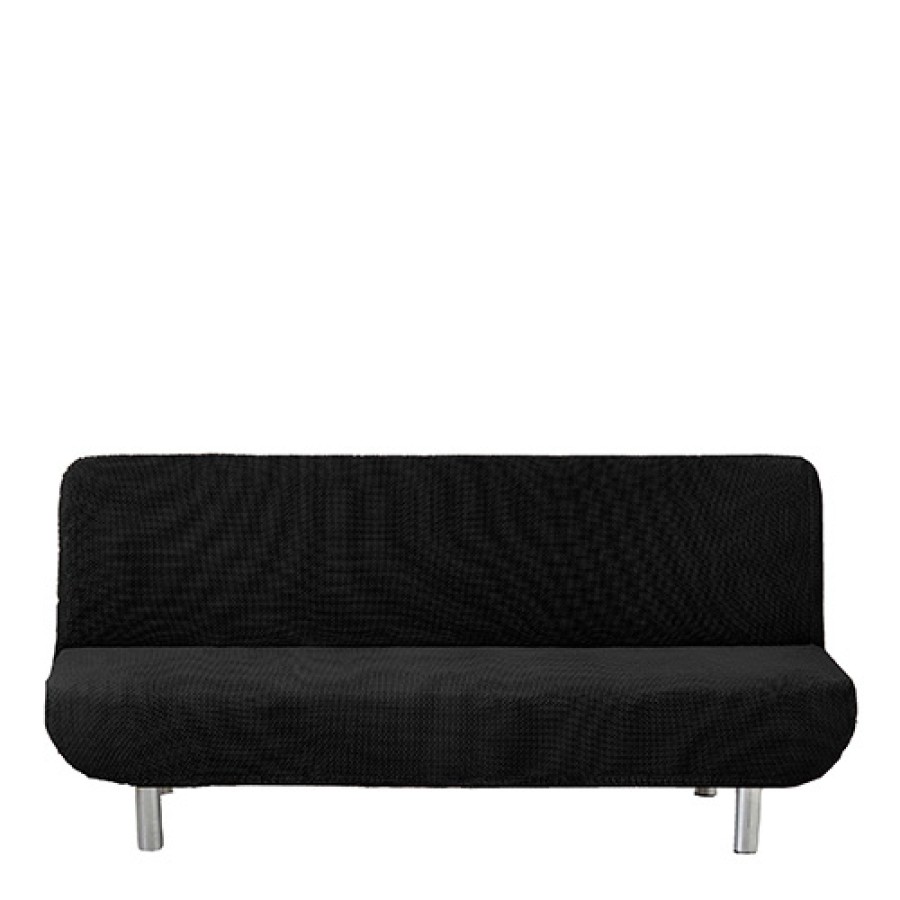 Κάλυμμα για Καναπέ - Κρεβάτι Διπλής Ελαστικότητας Newhome Cora 10 μαύρο
