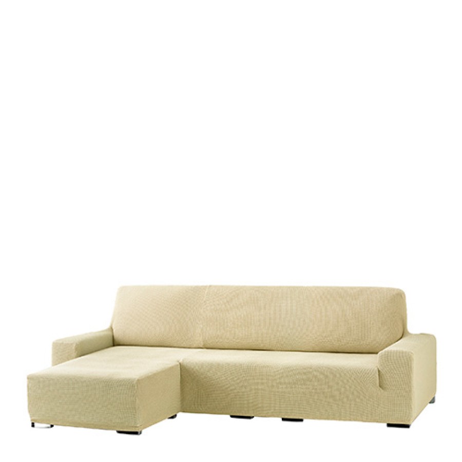 Κάλυμμα γωνιακού καναπέ (250-310) αριστερή γωνία, κοντό μπράτσο Newhome Cora 01 Μπεζ