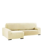Κάλυμμα γωνιακού καναπέ (250-310) αριστερή γωνία, μακρύ μπράτσο Newhome Cora 01 Μπεζ