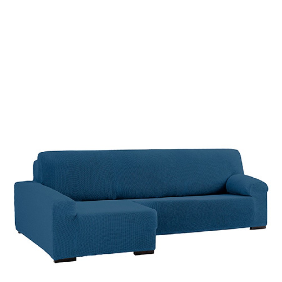 Κάλυμμα γωνιακού καναπέ (250-310) αριστερή γωνία, μακρύ μπράτσο Newhome Cora 03 Μπλε