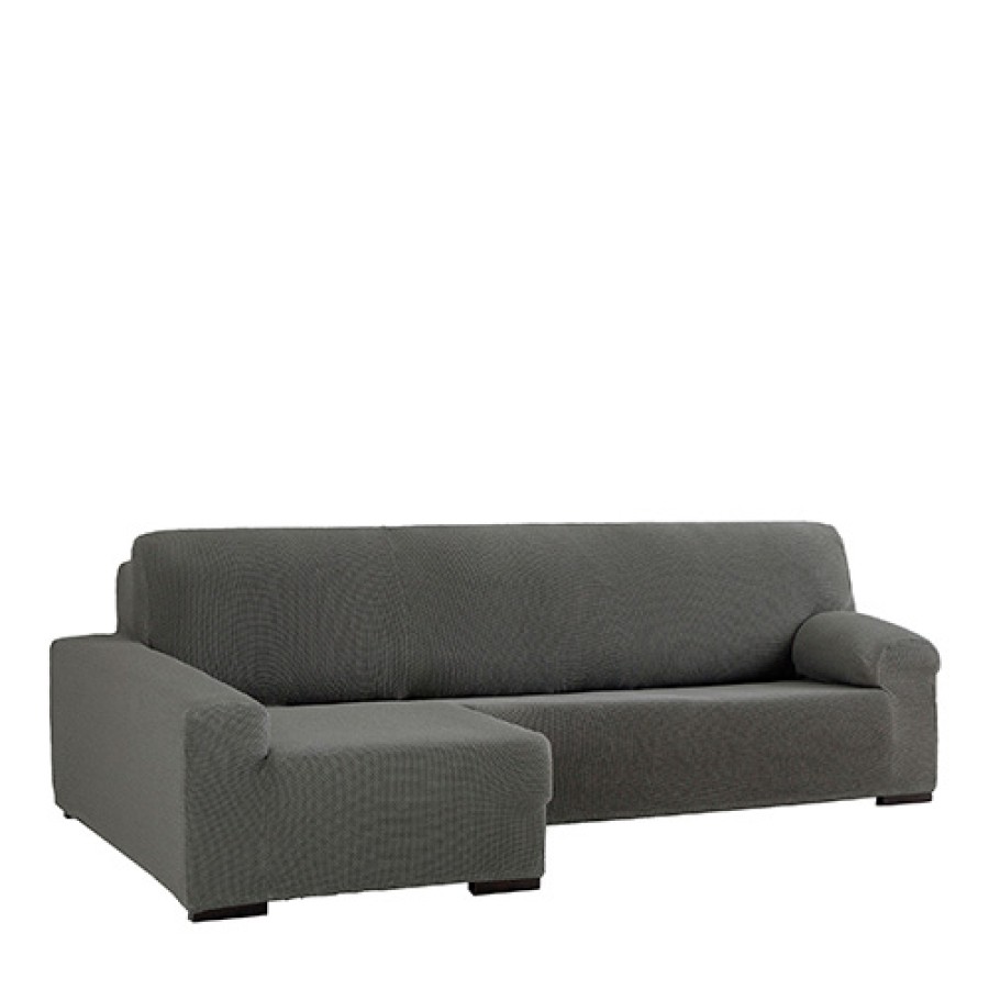 Κάλυμμα γωνιακού καναπέ (250-310) αριστερή γωνία, μακρύ μπράτσο Newhome Cora 06 Γκρι