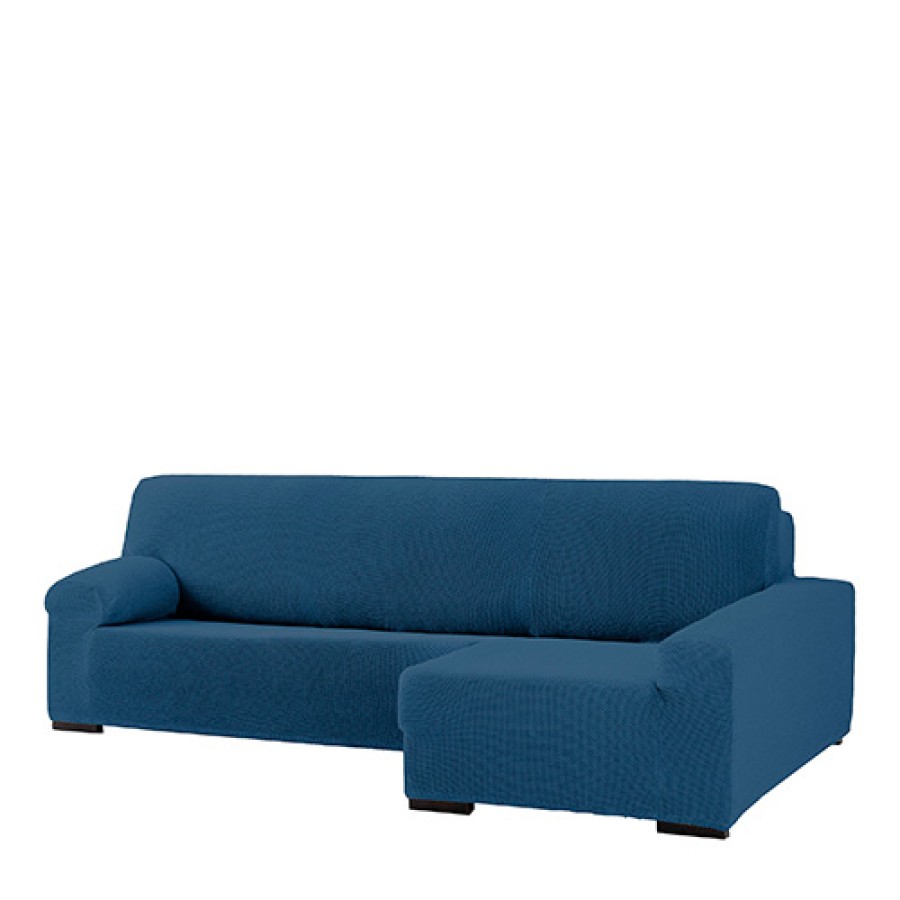 Κάλυμμα γωνιακού καναπέ (250-310) δεξιά γωνία, μακρύ μπράτσο Newhome Cora 03 Μπλε