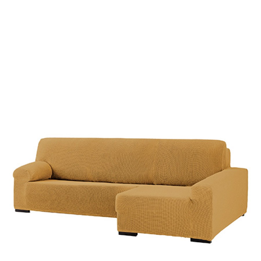 Κάλυμμα γωνιακού καναπέ (250-310) δεξιά γωνία, μακρύ μπράτσο Newhome Cora 05 κίτρινο