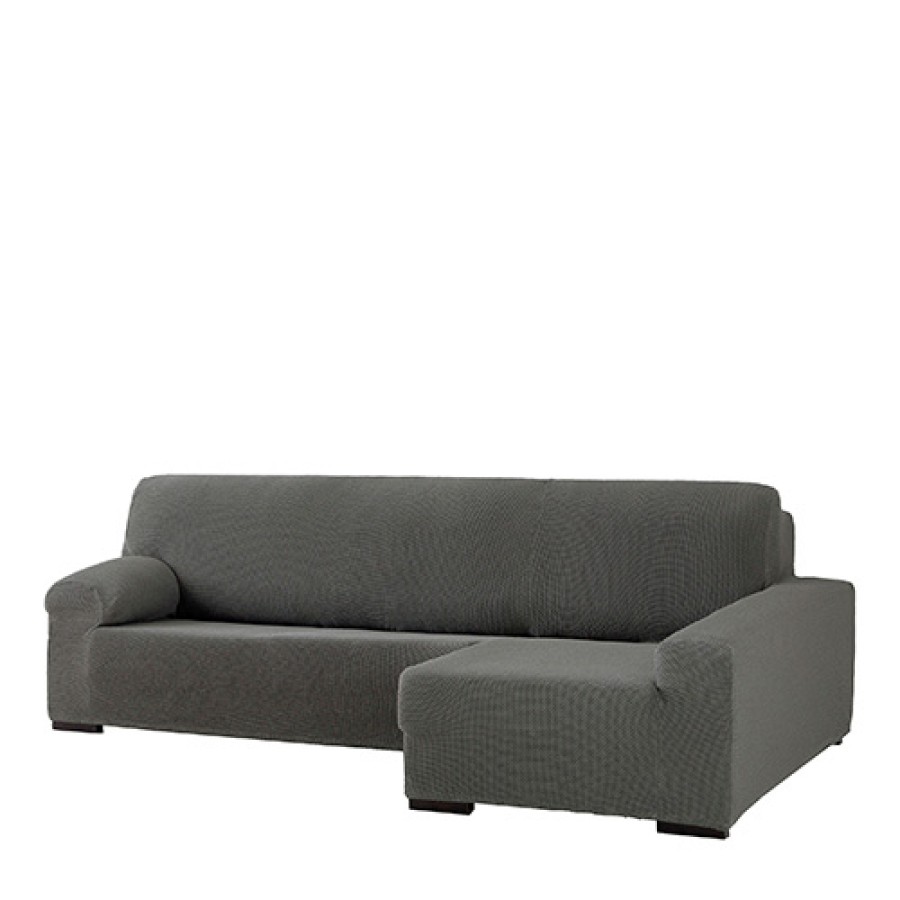 Κάλυμμα γωνιακού καναπέ (250-310) δεξιά γωνία, μακρύ μπράτσο Newhome Cora 06 Γκρι